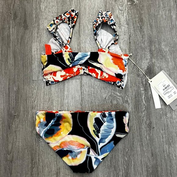 Maaji Flowering Pisces Stardust Girls Bikini Set - Picture 2 of 4